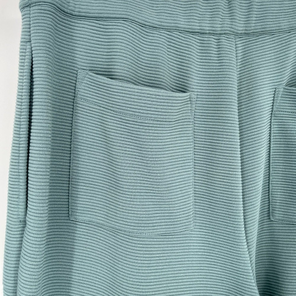24/7 by SOMA Womens Sage Green Ribbed Lounge Set Top and Joggers Size M - Picture 6 of 13